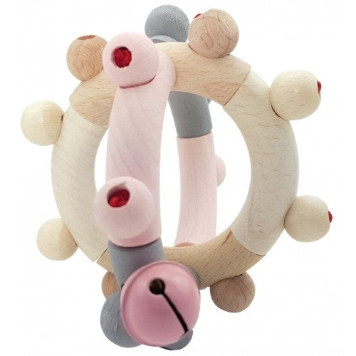 Rattle Motor Ball Natural Pink