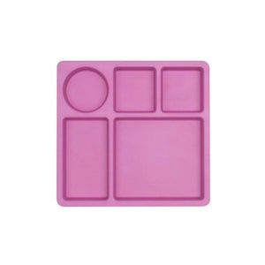 Divided Bento Tray - Pink