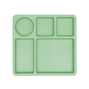 Divided Bento Tray - Green