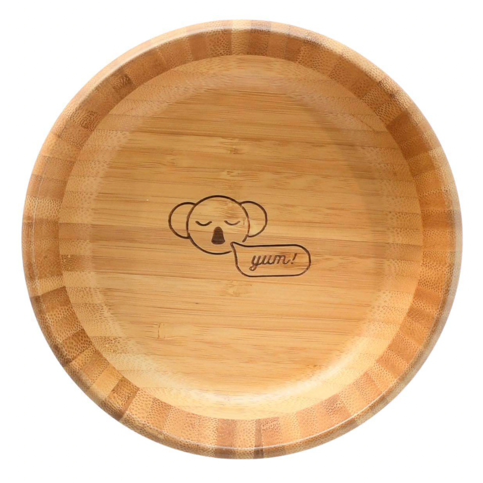 Eco - Friendly Bamboo Bowl with suction